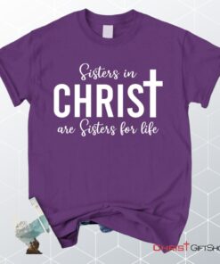 Sisters In Christ Are Sisters For Life Unisex T Shirt, Sweatshirt, Hoodie