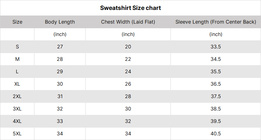 sweatshirt-size-chart