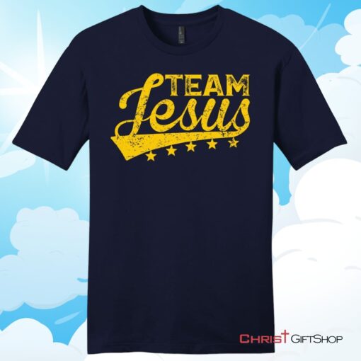 Team Jesus mens Christian T Shirt