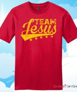 Team Jesus mens Christian T Shirt