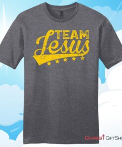 Team Jesus mens Christian T Shirt