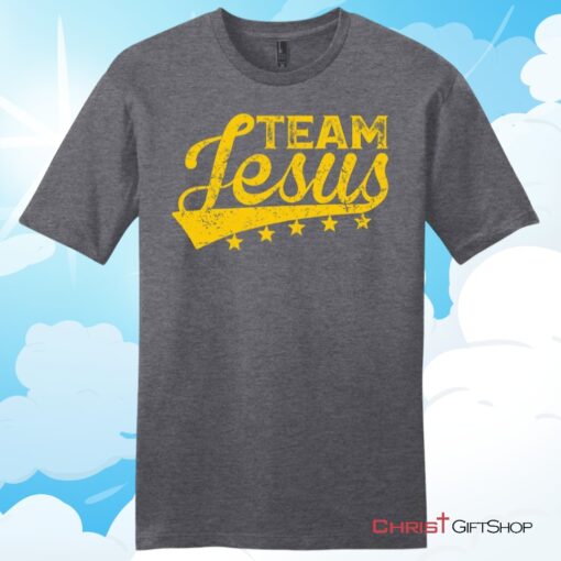 Team Jesus mens Christian T Shirt