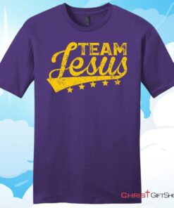 Team Jesus mens Christian T Shirt