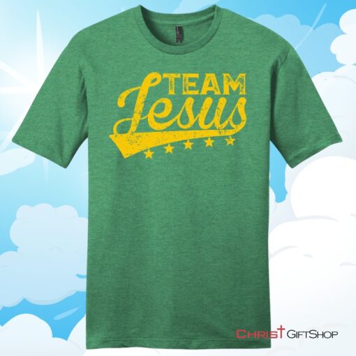 Team Jesus mens Christian T Shirt