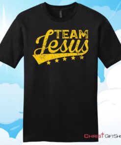 Team Jesus mens Christian T Shirt