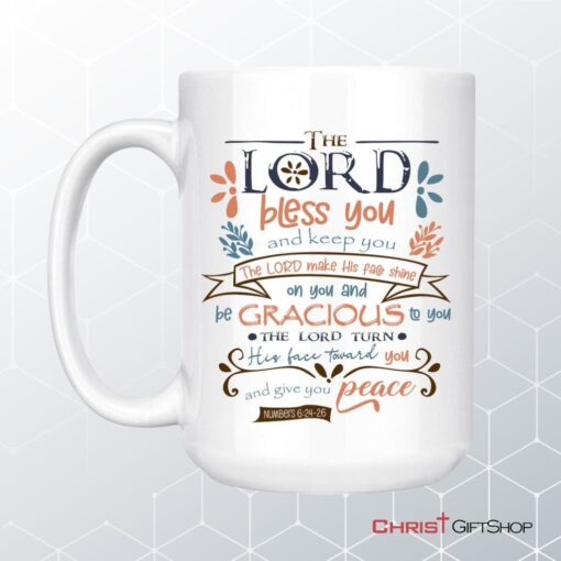 The Lord Bless You And Keep You Numbers 624 26 Niv Coffee Mug