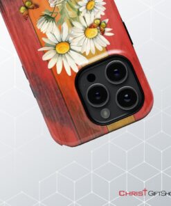 Be Still And Know Daisy Butterfly Phone Case