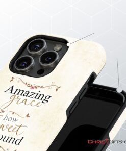 Christian Phone Cases Amazing Grace How Sweet The Sound Phone Case