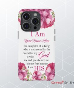 Custom Phone Cases Daughter Of A King Personalized Name Iphone Case