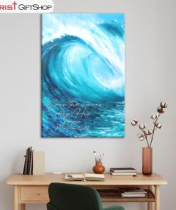 Even The Waves Obey His Voice Matthew 827 Wall Art Canvas