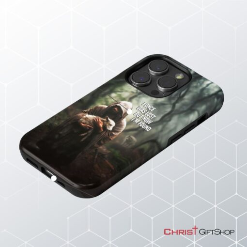 I Once Was Lost But Now I'm Found, Jesus And Lost Sheep Phone Case