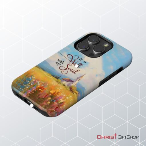 It Is Well With My Soul, Church Art Phone Case