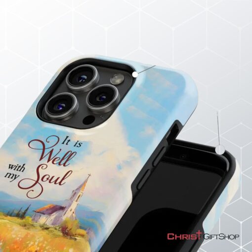 It Is Well With My Soul, Church Art Phone Case