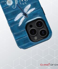 It Is Well With My Soul, Dragonfly, Christian Phone Case