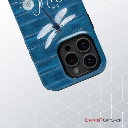 It Is Well With My Soul, Dragonfly, Christian Phone Case