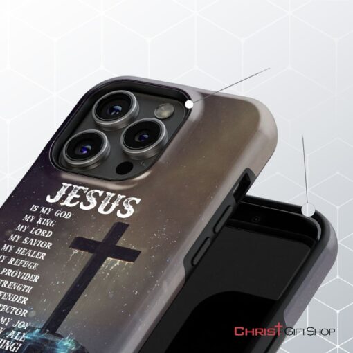 Jesus Is My Savior, Jesus Hands, Christian Phone Case