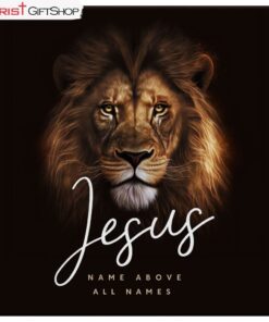 Jesus Name Above All Names, Lion Of Judah, Canvas Wall Art