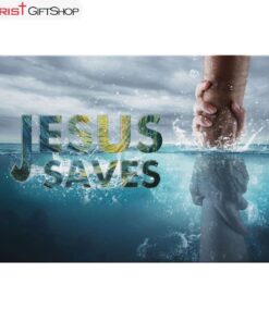 Jesus Saves Canvas Wall Art Jesus Reaching Out His Hand Canvas Print