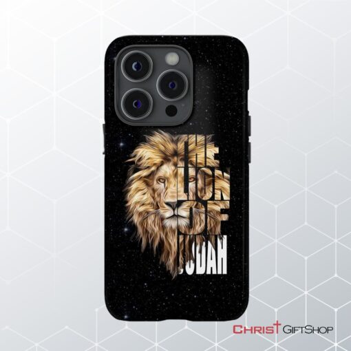 Jesus The Lion Of Judah Phone Case Christian Phone Cases