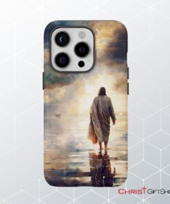 Jesus Walking On Water Phone Case