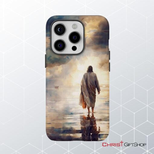 Jesus Walking On Water Phone Case