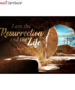 John 1125 I Am The Resurrection And The Life Canvas Wall Art