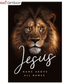 Lion Of Judah, Jesus Name Above All Names Canvas Wall Art