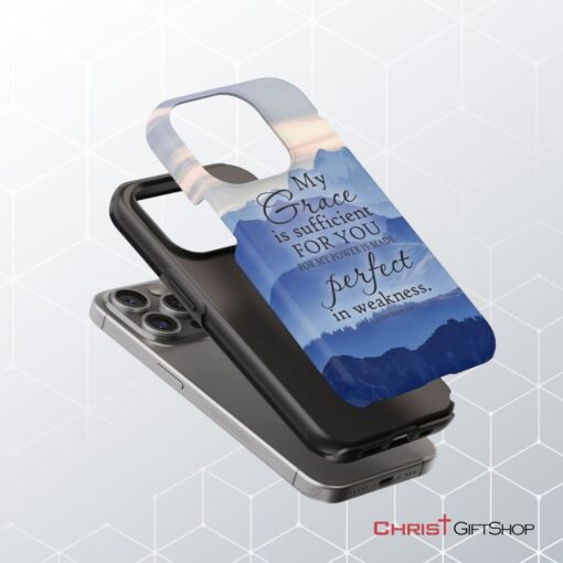 My Grace Is Sufficient For You 2 Corinthians 129 Phone Case