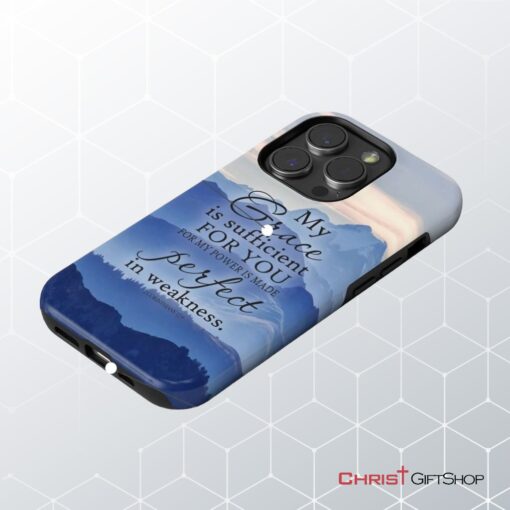 My Grace Is Sufficient For You 2 Corinthians 129 Phone Case