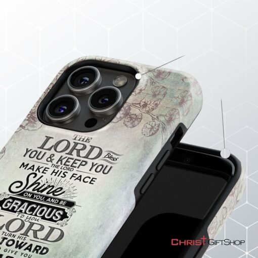 Numbers 624 26 The Lord Bless You And Keep You Phone Case, Christian Phone Cases