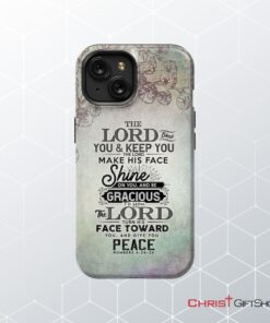 Numbers 624 26 The Lord Bless You And Keep You Phone Case, Christian Phone Cases