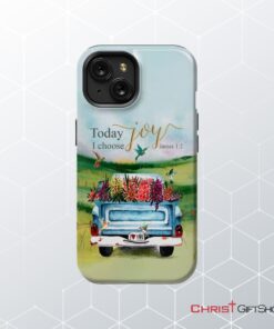 Today I Choose Joy James 12, Car With Flowers Phone Case