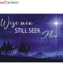 Wise Men Still Seek Him Christmas Wall Art Canvas