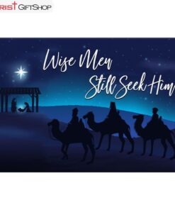 Wise Men Still Seek Him Wall Art Canvas, Christian Christmas Wall Decor