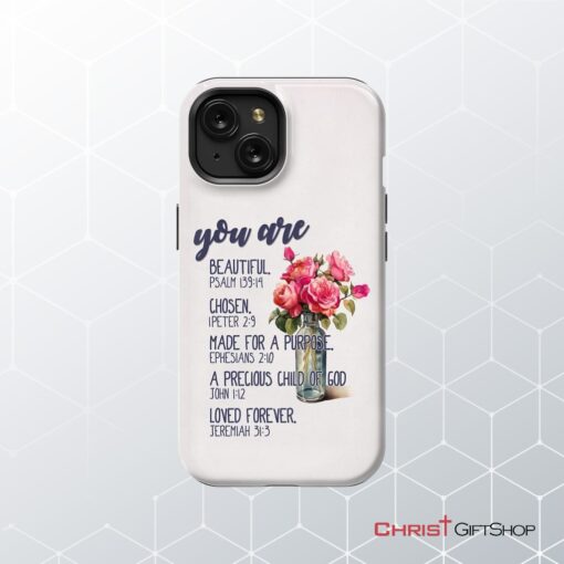 You Are Who God Says You Are, Bible Verses Phone Case