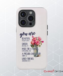 You Are Who God Says You Are, Bible Verses Phone Case