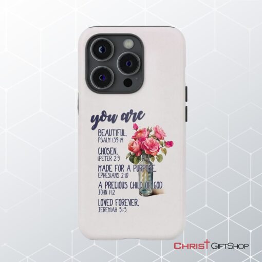 You Are Who God Says You Are, Bible Verses Phone Case