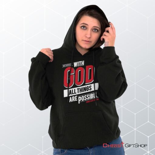 All Things Are Possible Hoodie, Christian Gifts