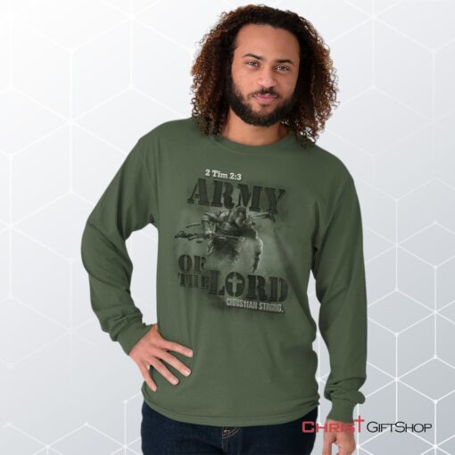 Army Christian Long Sleeve Shirt, Christian Shirt