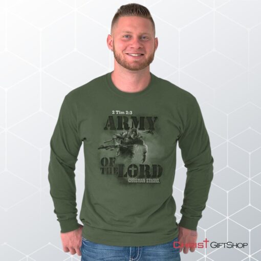 Army Christian Long Sleeve Shirt, Christian Shirt