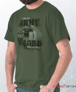 Army Christian Unisex Shirt, Hoodie, Sweatshirt, Christian Faith Shirt