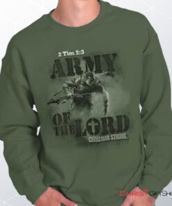 Army Christian Unisex Shirt, Tank, Sweatshirt, Jesus Shirt