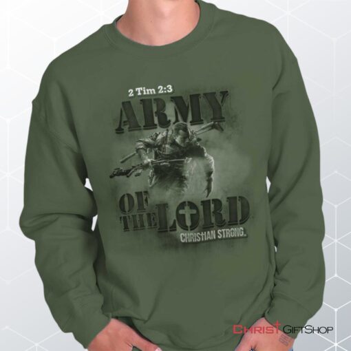 Army Christian Unisex Shirt, Tank, Sweatshirt, Jesus Shirt