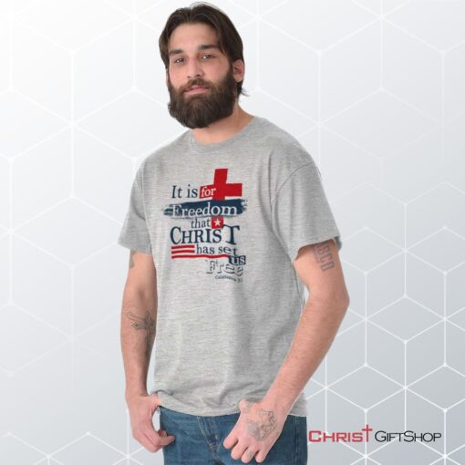 Christ Set Us Free Unisex Shirt, Hoodie, Sweatshirt, Jesus Shirt