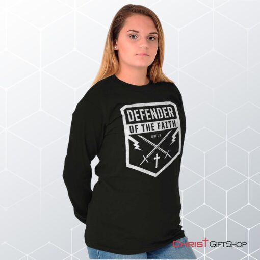 Defender of the Faith Unisex Shirt, Hoodie, Sweatshirt, Christian Shirt