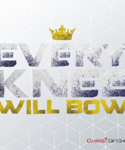 Every Knee Will Bow Crown Hoodie, Christian Faith Shirt