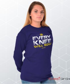 Every Knee Will Bow Crown Unisex Shirt, Hoodie, Sweatshirt, Christian Shirt