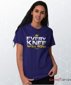 Every Knee Will Bow Crown Unisex Shirt, Hoodie, Sweatshirt, Jesus Shirt