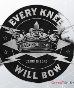 Every Knee Will Bow Hoodie, Christian Gifts