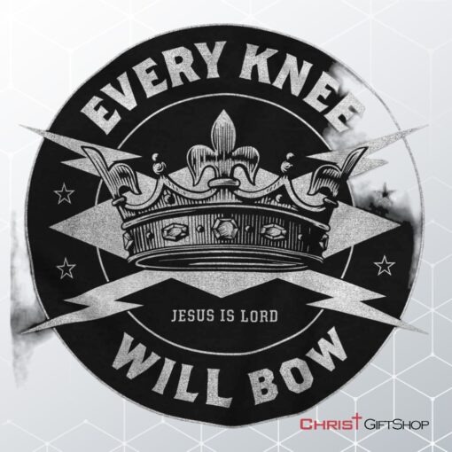 Every Knee Will Bow Hoodie, Christian Gifts